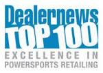 Dealer News Top 100 Excellence in Powersports Retailing Award